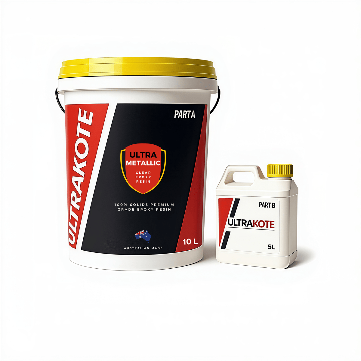Ultra Metallic 100% Solids Clear Epoxy 15L Kit - ProTrade Warehouse