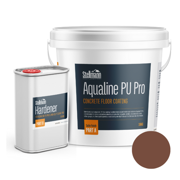 Stellmann Aqualine PU Pro Non Slip Concrete Floor Coating - 12KG Kit