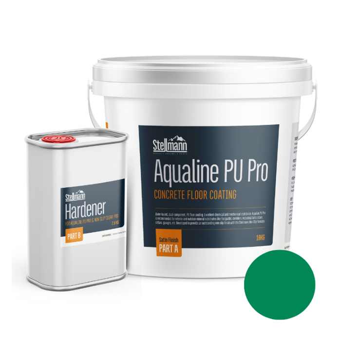 Stellmann Aqualine PU Pro Non Slip Concrete Floor Coating - 12KG Kit