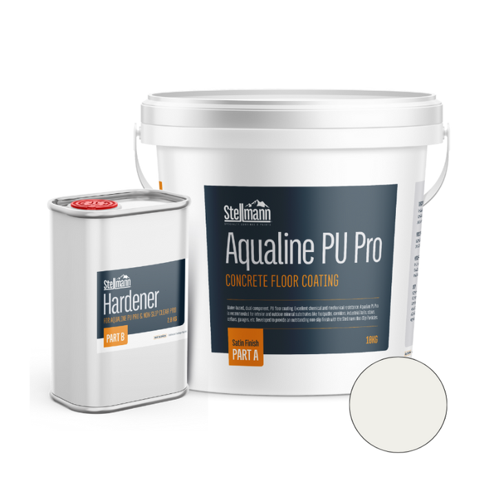 Stellmann Aqualine PU Pro Non Slip Concrete Floor Coating - 12KG Kit