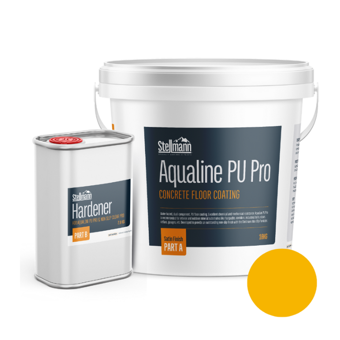 Stellmann Aqualine PU Pro Non Slip Concrete Floor Coating - 12KG Kit