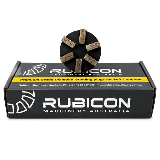 Rubicon 50mm Diamond Grinding Plugs 3Pack - Protrade Warehouse | Trade & DIY Supplies Australia - Wide