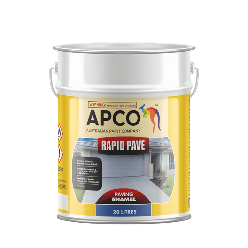APCO RapidPave Paving Enamel 20L - Protrade Warehouse | Trade & DIY Supplies Australia - Wide