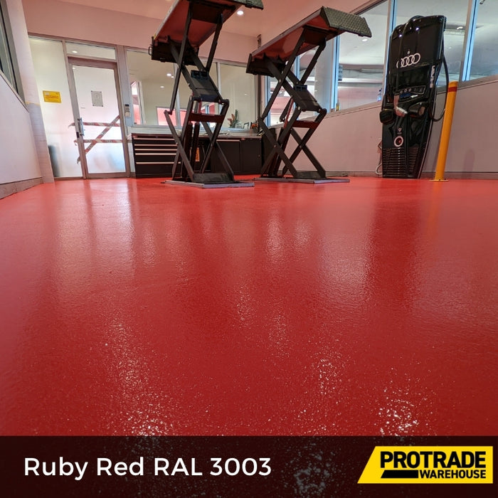 Ruby Red Epoxy Pigment application 