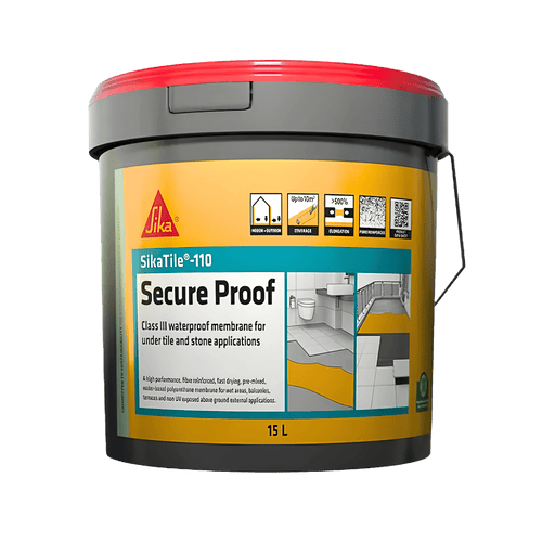 Sikatile 110 Secure proof class iii waterproofing membrane