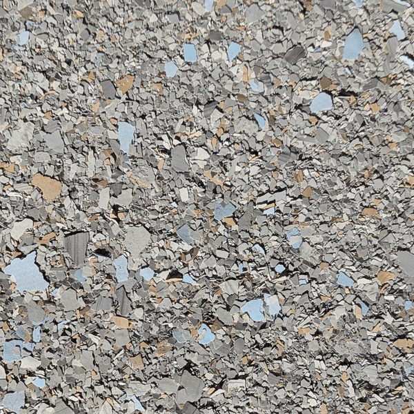 SIENNAS decorative flake colour sample
