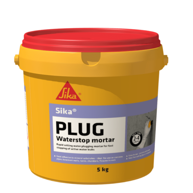 Sika Plug - 10kg Pail - Fast Setting Water Plug - ProTrade Warehouse