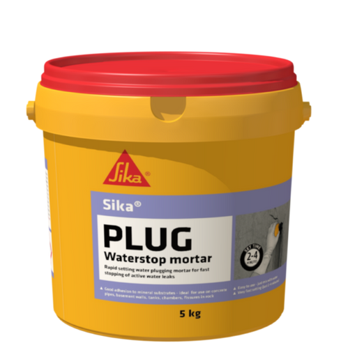 Sika Plug 10KG Pail Cementitious Fast Setting Water Plug