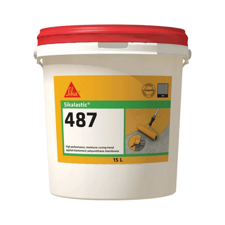 Sikalastic 487 Waterproofing Polyurethane Membrane - 15ltr Grey - ProTrade Warehouse