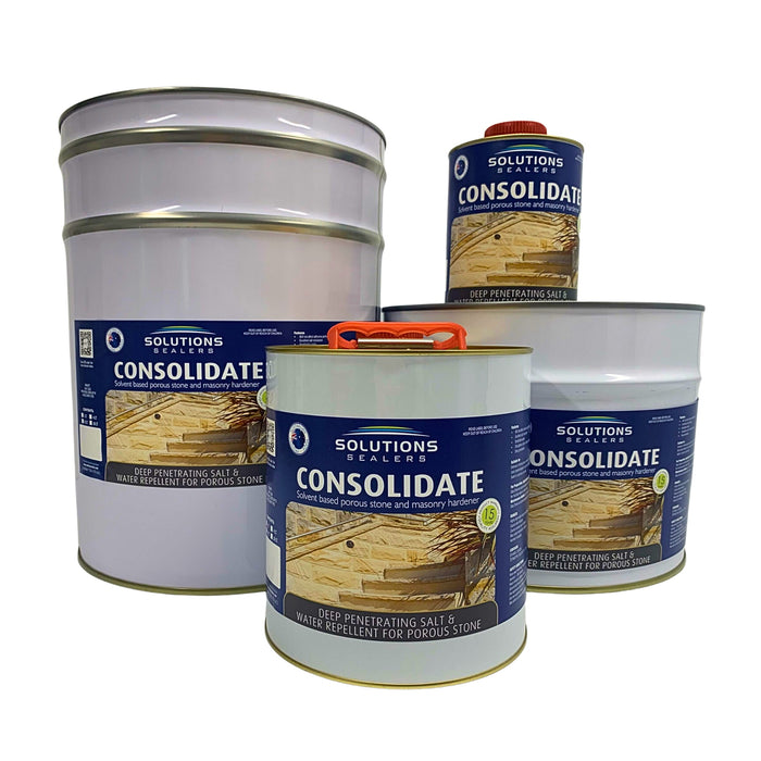 Solutions Sealers Consolidate Clear