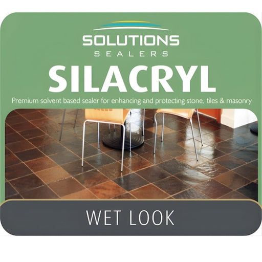Solutions Sealers Silacryl Wet Look | Slate & Porous Stone Acrylic Sealer - ProTrade Warehouse