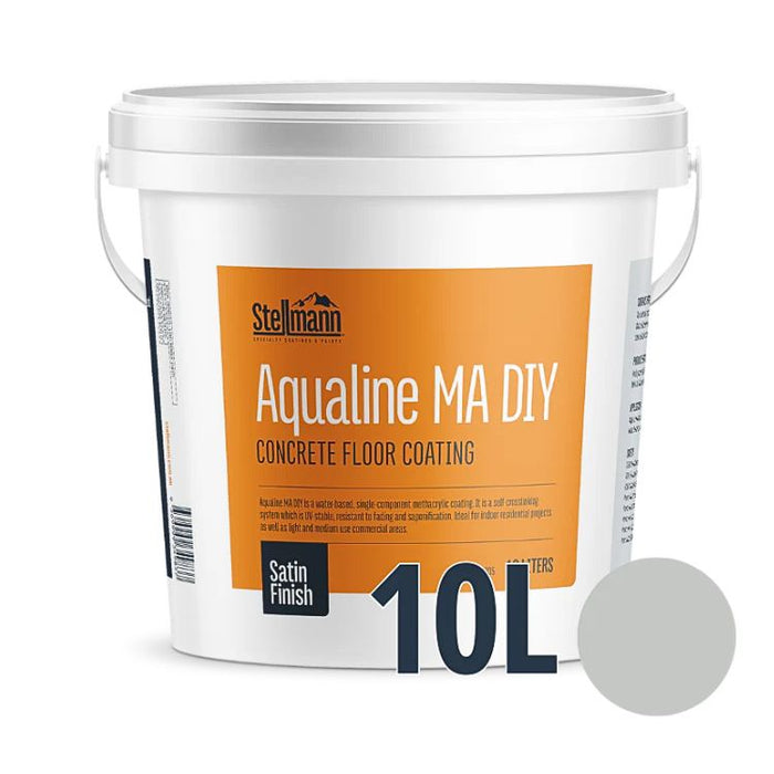 Stellmann Aqualine MA DIY Non Slip Concrete Floor Coating - Light Grey
