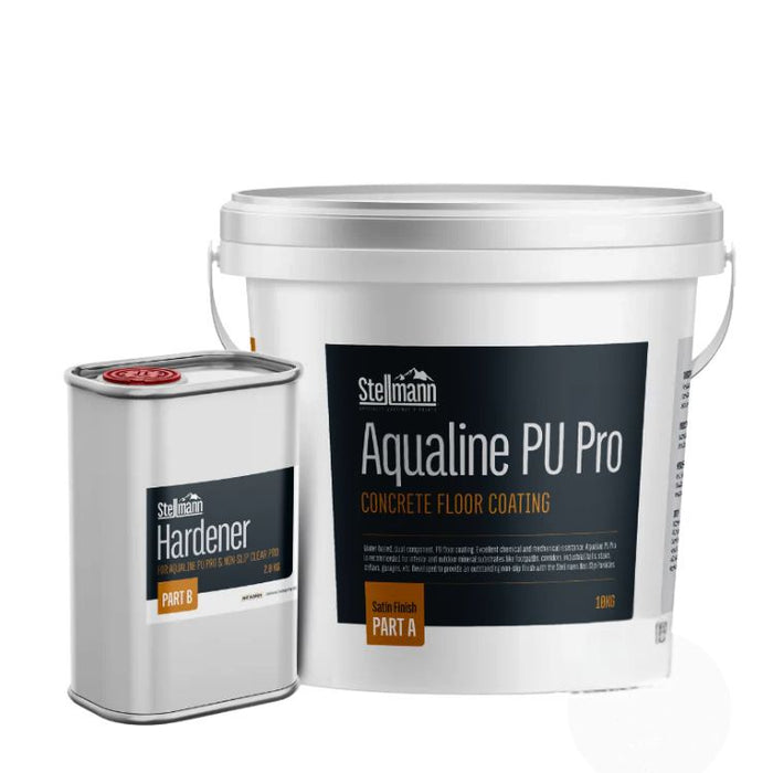 Stellmann Aqualine PU Pro Non Slip Concrete Floor Coating - 12KG Kit