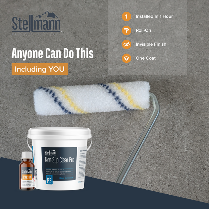 Stellmann Non Slip Clear PRO P3