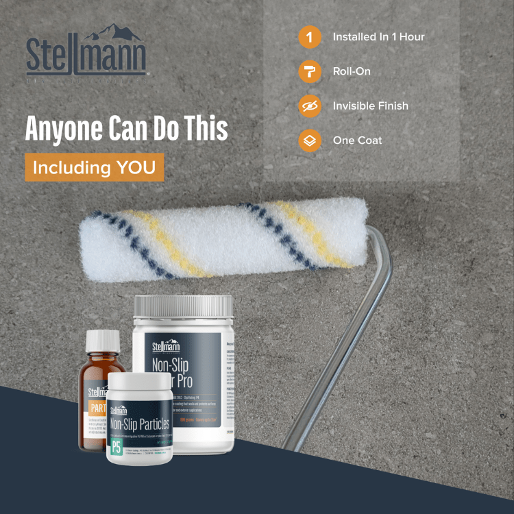 Stellmann Non Slip Clear PRO P5 - ProTrade Warehouse