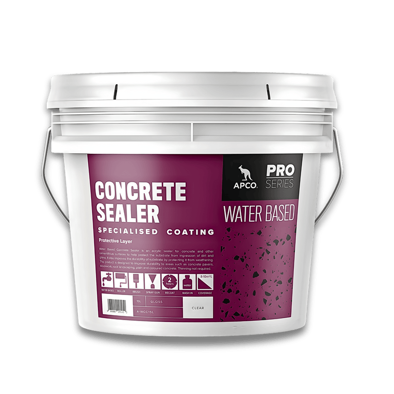 water based concrete sealer for garage and driveway