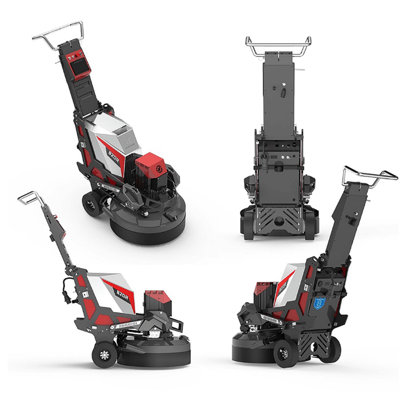 Hire Xingyi 820RC Concrete Floor Grinder and Polisher & Dust Extractor ( a Set of Diamonds & One Roll Of Longopac Bag Included) - ProTrade Warehouse