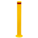 yellow coated bollard sydney 